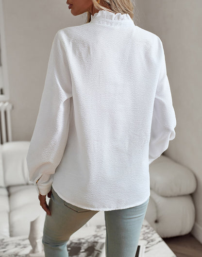 Blusa Elegante Rayas Manga Larga Mujer