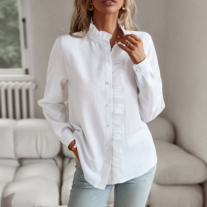 Blusa Elegante Rayas Manga Larga Mujer