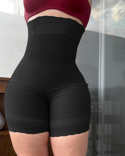 Pantalones cortos de cintura alta para adelgazar los muslos
